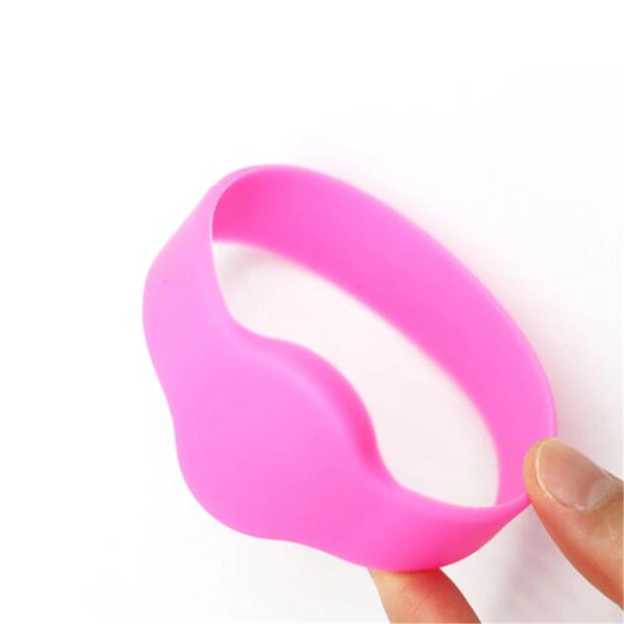 Custom RFID NFC Silicone Wristband Tags Hotel Key Card for Hospital