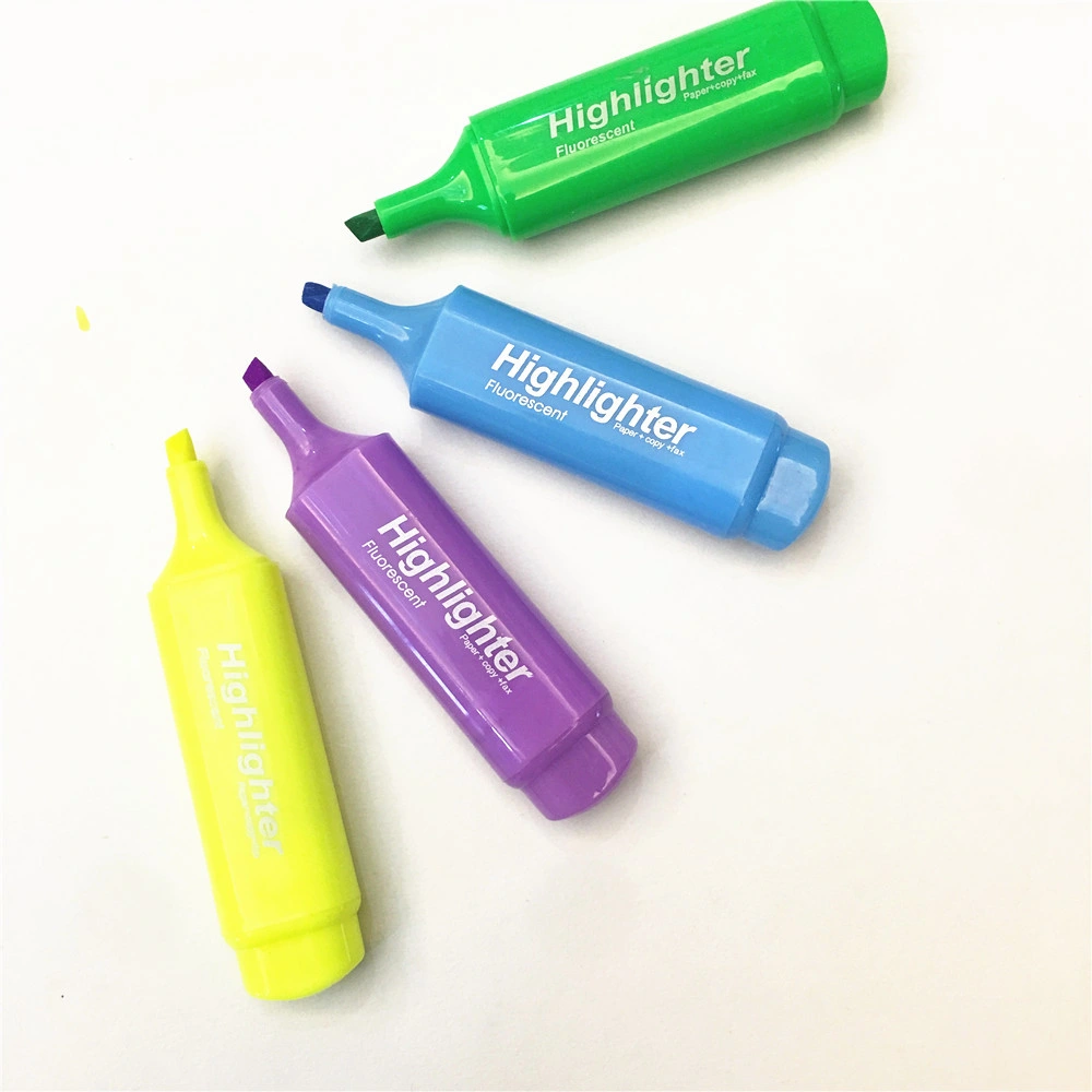 6 Colors Highlighter Pen for Home Office School Stationery