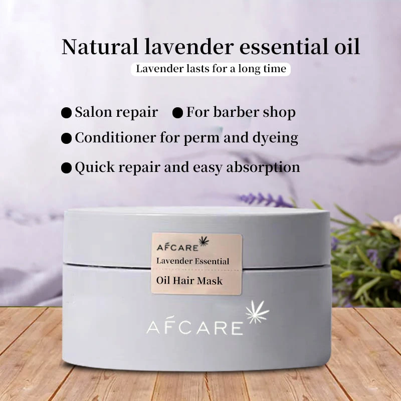 Mascarilla de Aceite Esencial de Lavanda propiedades curativas de la máscara penetrar más profundamente el cabello máscara facial la gelatina Sapi