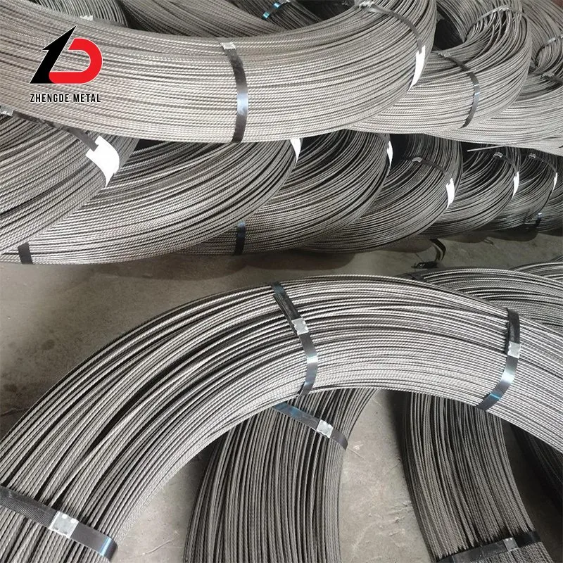 Cable Suspension Bridge 4.8mm 5mm Manufacturer Supply ASTM Prestressed Steel Wire