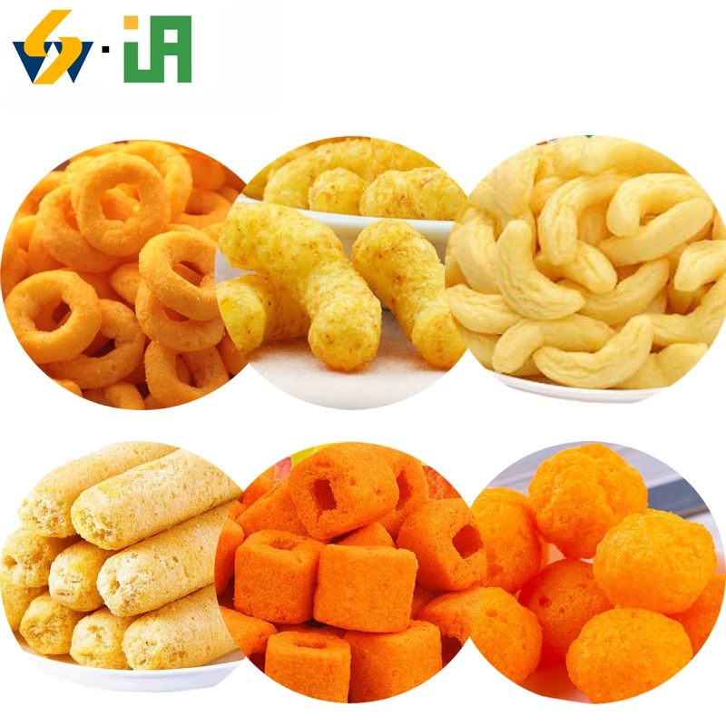 Hot Selling Puff الوجبات الخفيفة آلة الطعام extrudder طعام على نطاق صغير مصنع ماكينات المعالجة