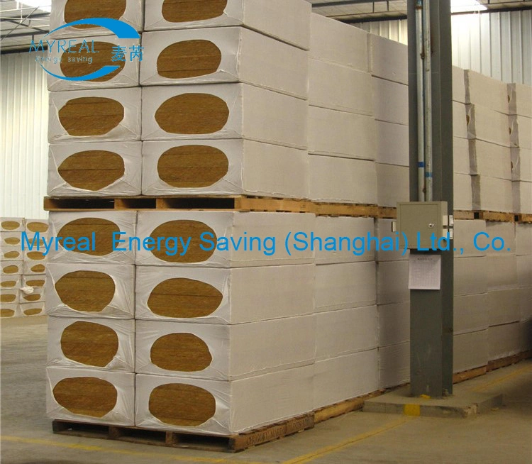 Rockwool Heat Insulation External Wall Rock Wool Board 100-120kg/M&sup3;