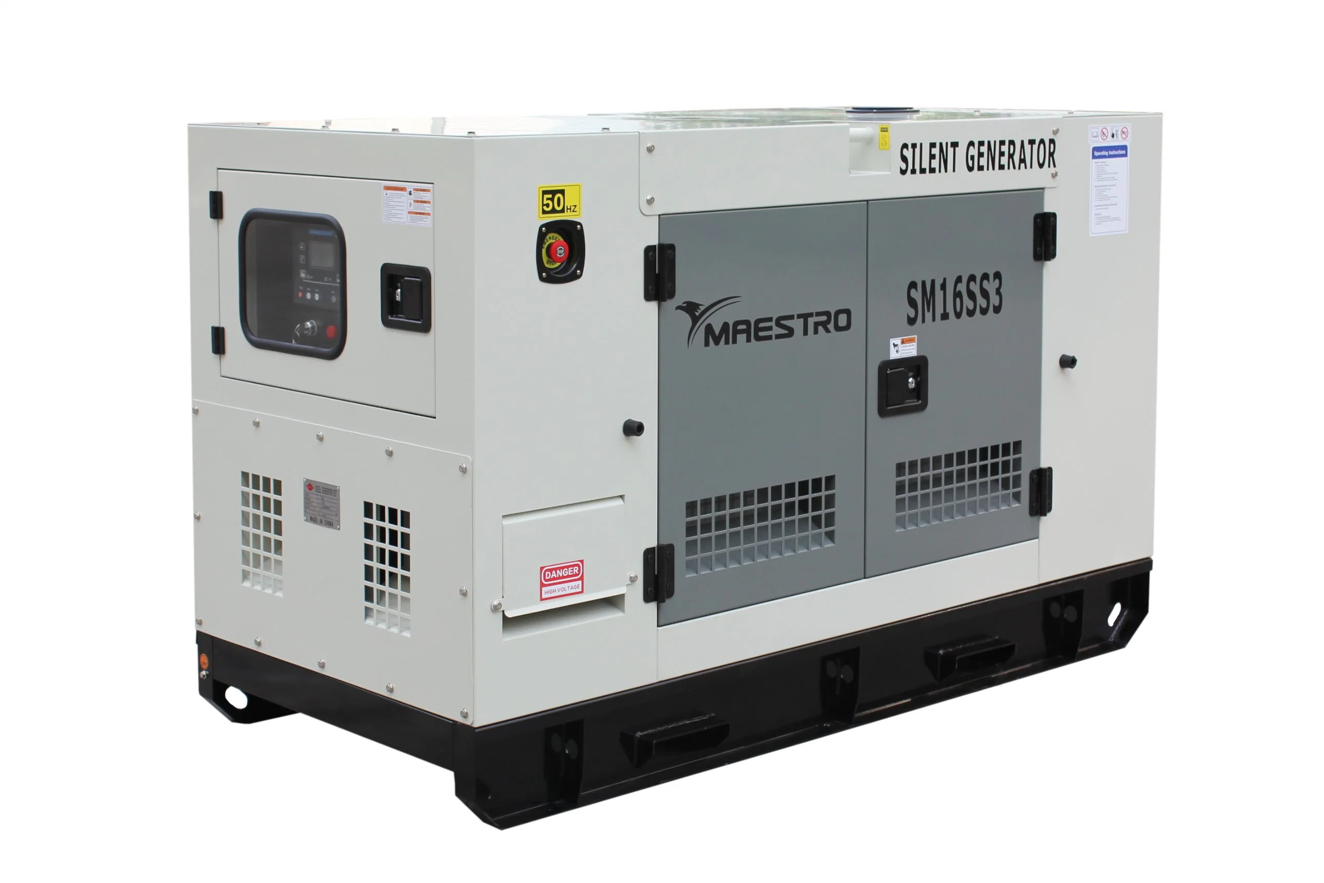 50 Hz 60 Hz 220 V 30 kVA 50 kVA 80 kVA 100 kVA potência nominal Super Silent FAW Cummins Ricardo Weifang Yangdong Sdec Open Silent Gerador diesel