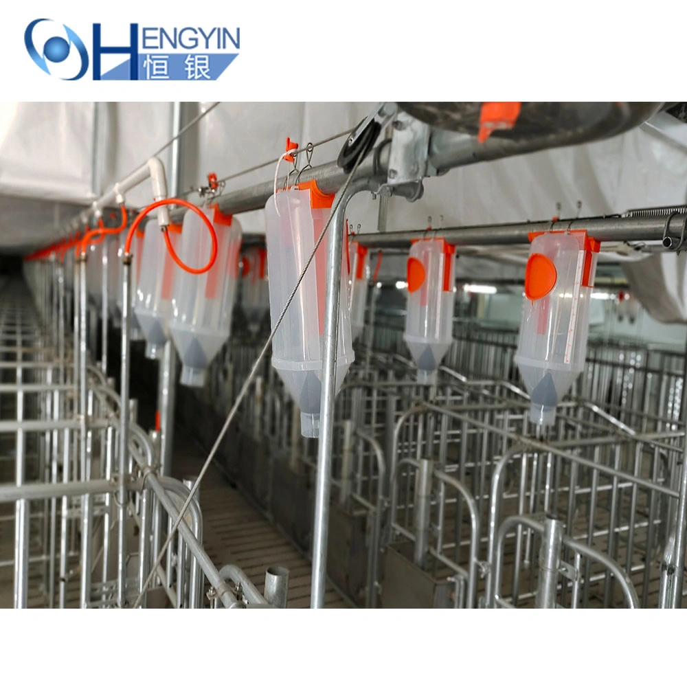 Automatic Feeding Trough Chain Feeding System Livestock Feed Trough