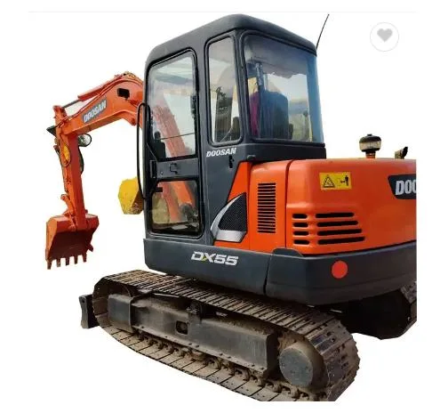 Original Doosan Dh80-7 Dh60 Dh60-7 Dx60 Dx80 Dx55 Dh55 Used Construction Machines Second Hand Excavator High Work Performance