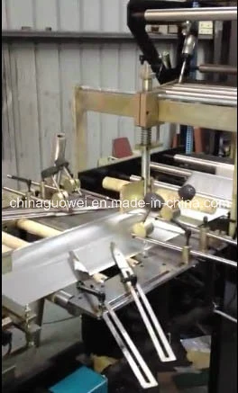 High-Speed 3 Side Sealing Zipper Standing Plastic Bag Making Machine (GWZ-B)