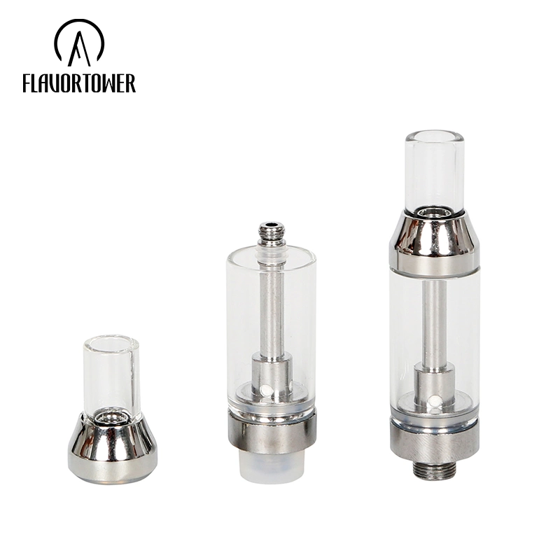 Flavortower 2.0mm Oil Hole 2ml Glass Atomizer Tank for Thick Oil