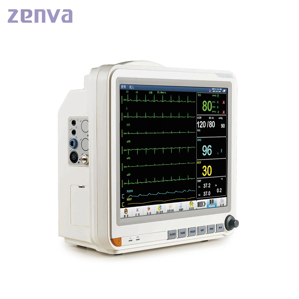 China Hospital 12.1 Inch Multi-Parameter Portable Patient Monitor