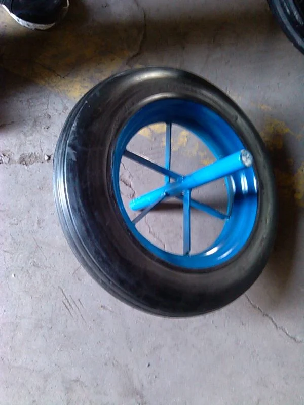 Wheelbarrow Wheel Solid Rubber Wheel 14 Inch