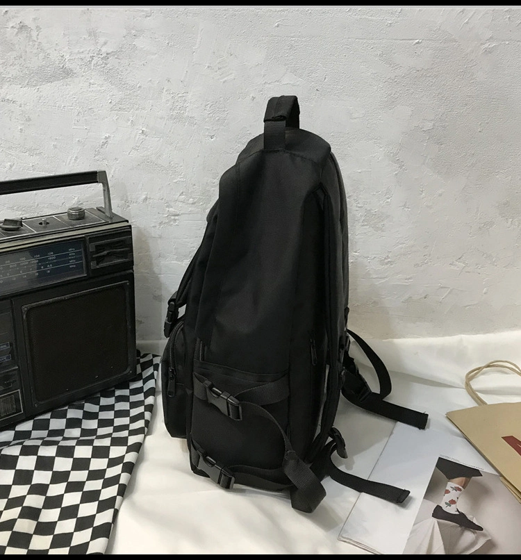 Große Kapazität Freizeit Rucksäcke Canvas Student Schultasche Jungen Schultaschen