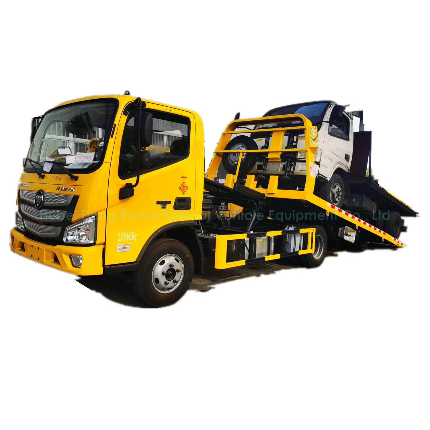 Foto Aumark Tilt Tray Rolling Back Bed Road remolque de rescate Truck Wrecker Recovery 4-6ton (volante a la izquierda/volante a la derecha Euro 2-6)