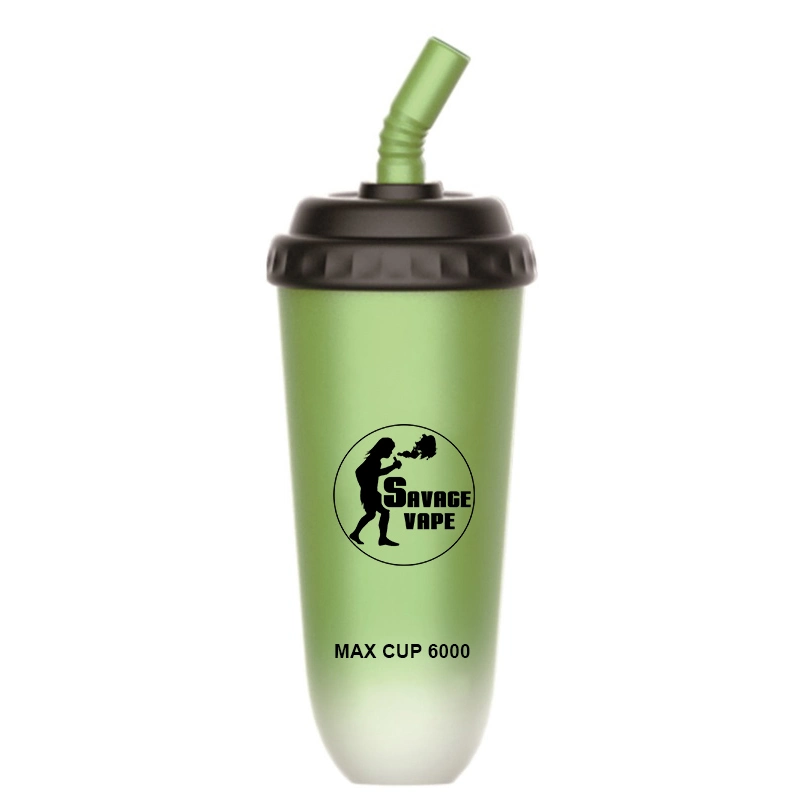 Savage Max Cup 6000 Puffs Disposable/Chargeable Vape Pen E Cigarette Rechargeable Vaporizer Milk Tea Cups Bingo 8000 Puff 5000 5K Wholesale/Supplier Shipping Within 24hours