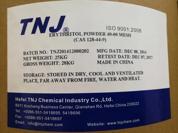 Factory Price Erythritol Powder/Crystal with CAS 149-32-6