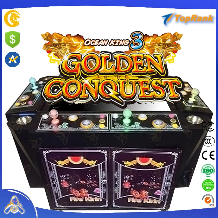 Factory Wholesale High Return 8 Jugador Shooting Fish Games Arcade Caza de Pesca de la conquista de oro