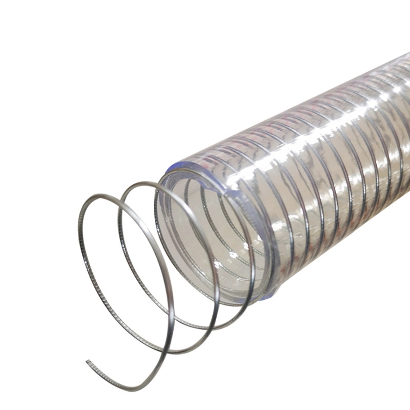 Steel Flexible Wire PVC Steel Wire Insert Spiral Reinforced Hose Spring Reinforced Hose Spiral Flexible Hose