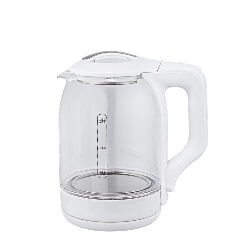 1.8L E-Smile Glass Electrical Kettle for Milk, Honey, Tea, Coffee