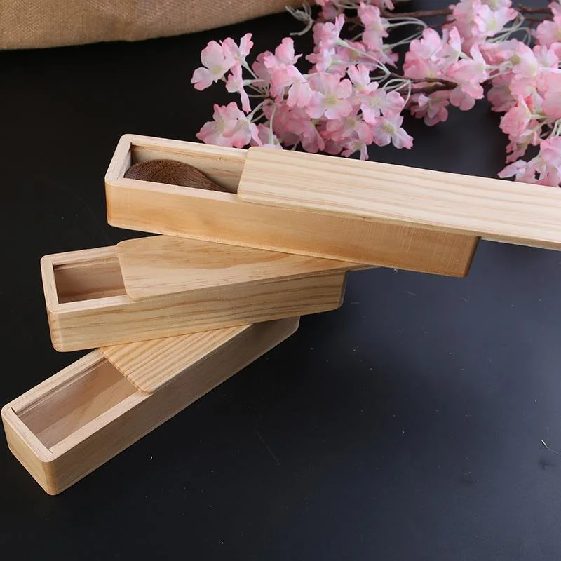 Paulownia/Pine Wooden/Wood Box Tableware for Jewelry/Watch Storage/Packing Pencil Case