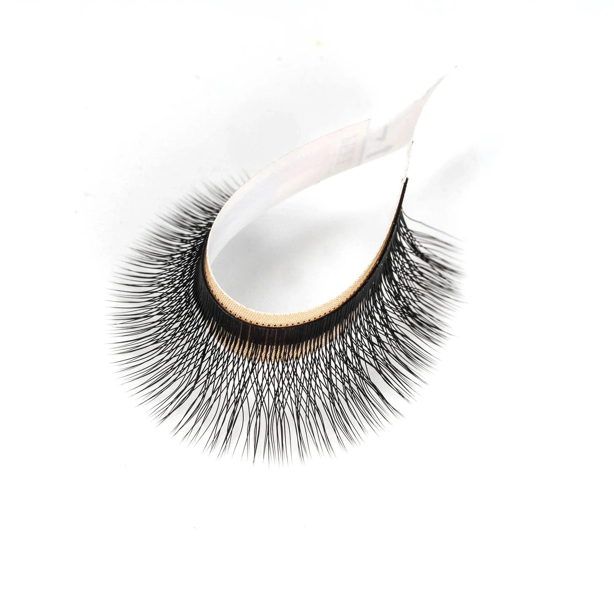 Yylash Private Label Matte Hand Woven Mink Soft Light Natural Yy Eyelashes Extension Makeup Mesh Net Cross Glam Lash