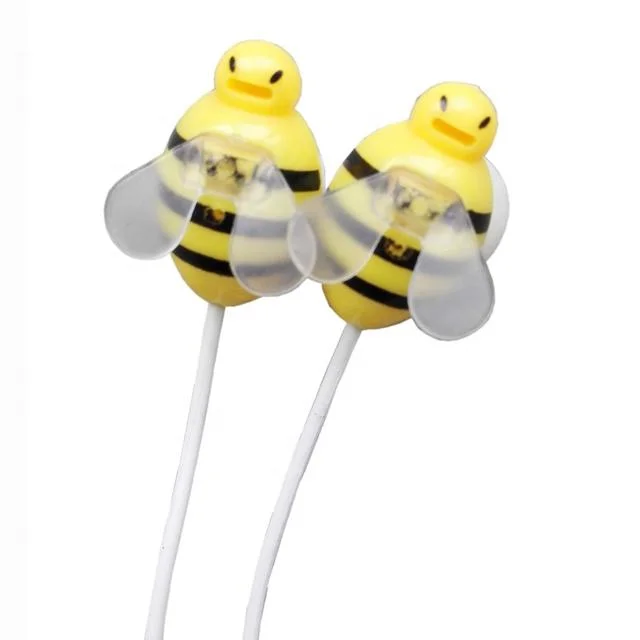 Funny Cartoon Earphone in-Ear Animal Earbuds Headphones for Kids