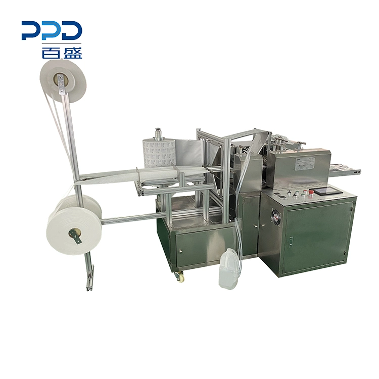 Good Quality Fully Auto Bzk Antiseptic Swab Packaging Machine