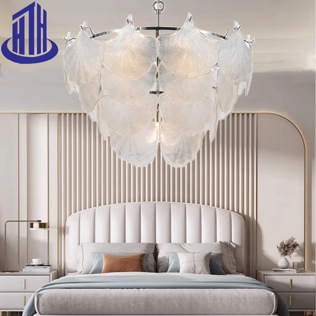 Chandeliers Popular Ginkgo Leaf Romantic Dream Illuminative Pendant Chandeliers for House Room