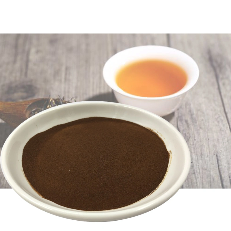 El té negro en polvo 100% naturales de agua de té de leche en polvo