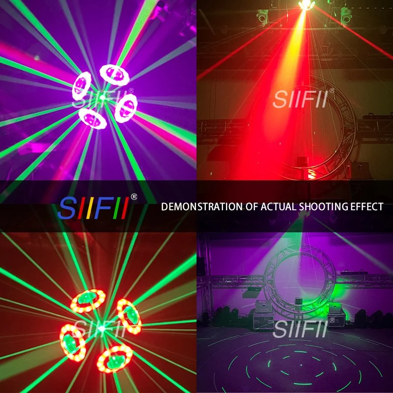 Color Laser Lighting Red, Green, Yellow Three Colors Moving Head Line Beam Laser Light