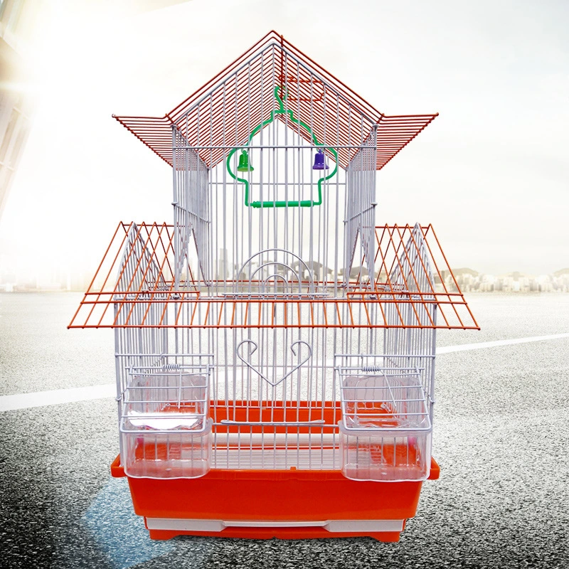 Customize OEM ODM Hanging Iron Metal Oldable Canary Bird Cage