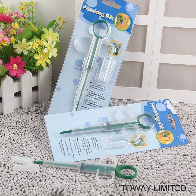 Design Plastic Medicator Pet Medicine Feeder Tools