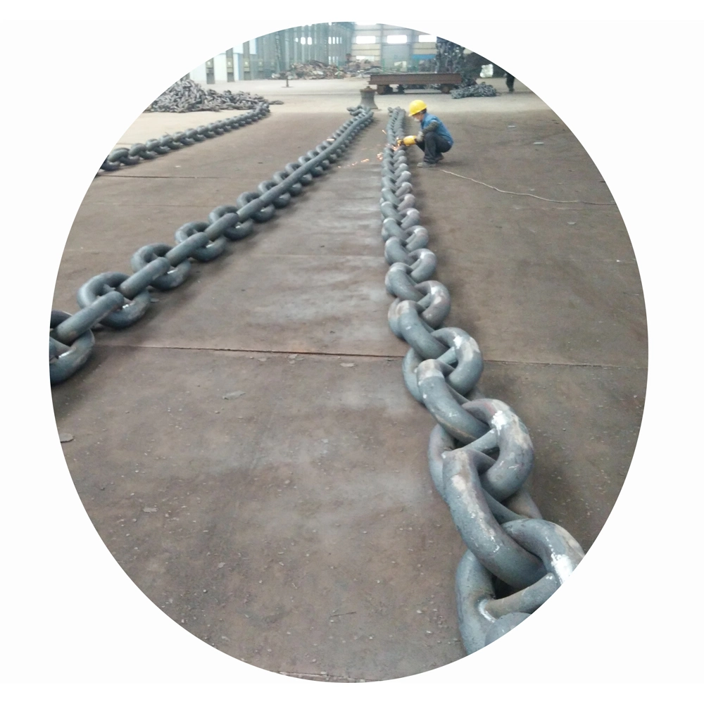 122mm U3 U2 U1 Marine Stud Anchor Chain with Certificate CCS ABS Lr