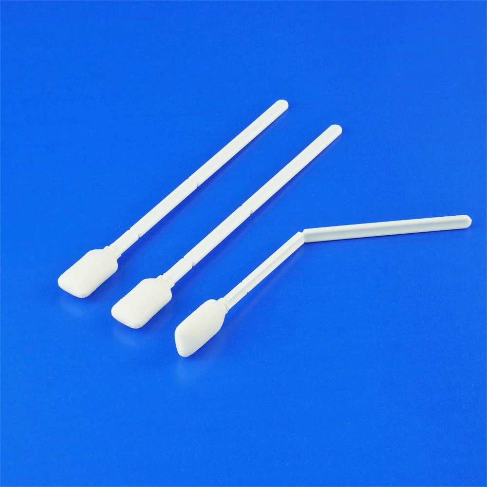 Disposable Foam Swab Sterile Medical Cleaning Test Foam Tip Cotton Swab