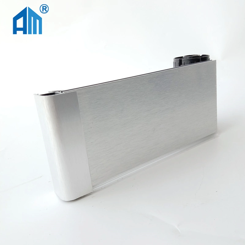 Manufacturer Supply Indoor Use 80mm 100mm 120mm PVC Aluminum Floor Skirting Board Accessories