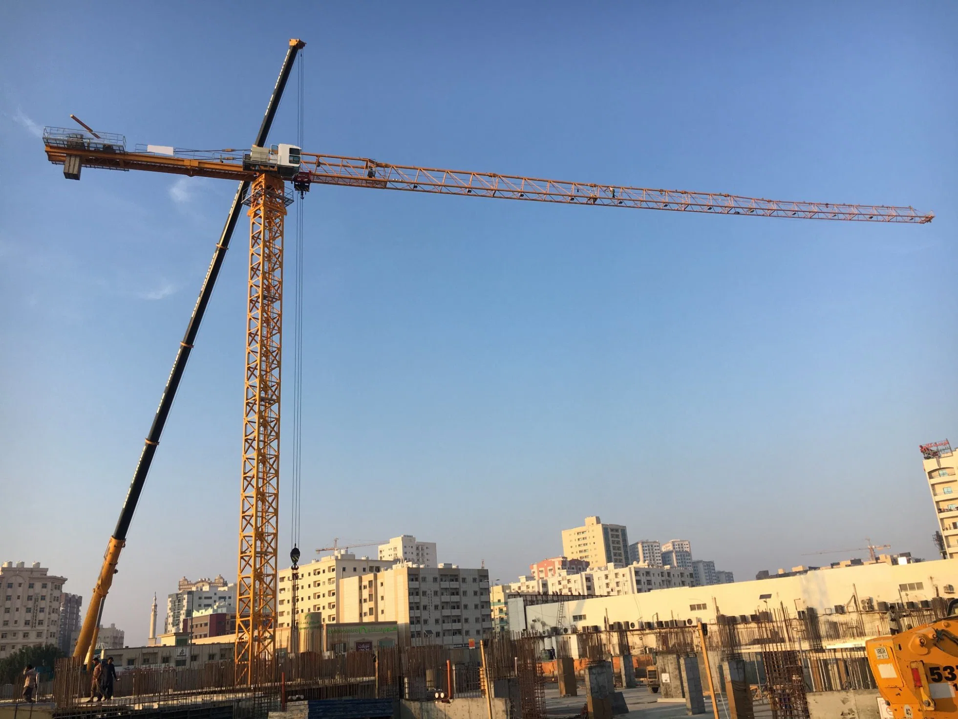 Oriemac Xgt7020-12 Construction Machine Flat Top Tower Crane with Competitive Price