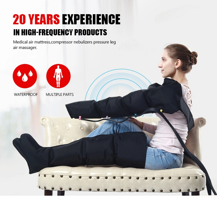 Physical Therapy Air Compression Cuff Leg Massage for Blood Circulation