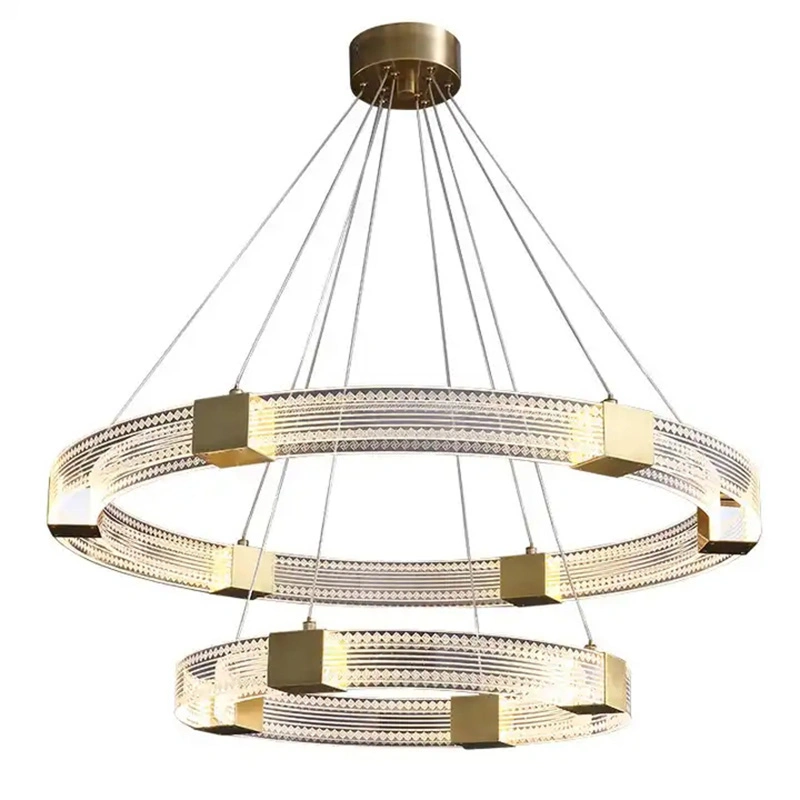 Lampe suspendue de design en vente chaude Lampe suspendue de décoration nordique Lampe suspendue de luxe Lustres Lampe suspendue