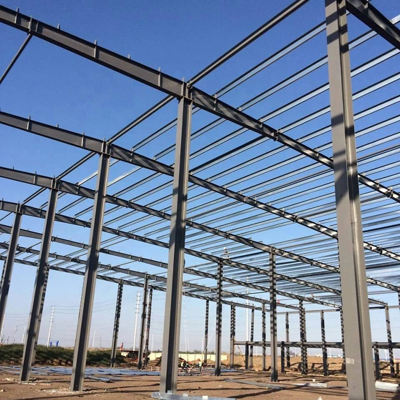 2023 Prefab/Prefabricated Industrial Factory Project Storage/Hangar Metal Frame Construction Structure Warehouse Steel Building for Export Installation