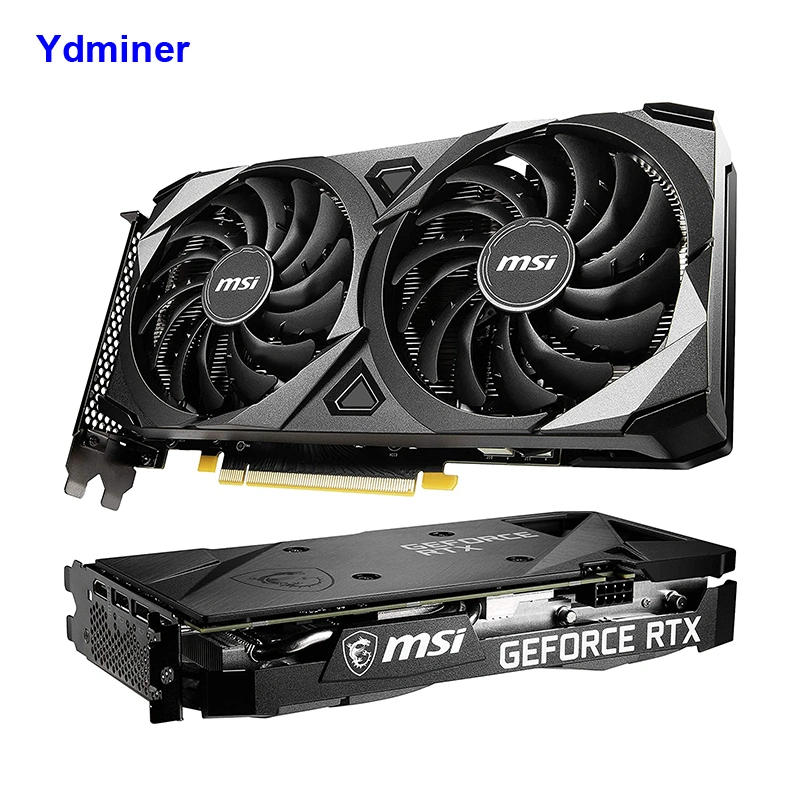 Brand New Rtx3060 Oc 12g Gaming 2 Fans Rtx 3060 Video Cards GPU Graphic Card