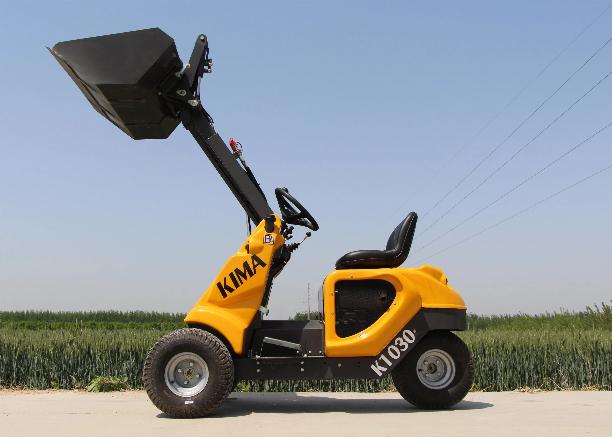 CE Approved New KIMA K1030 China Euro5/EPA4 Engine Mini Wheel Loader with High Quality