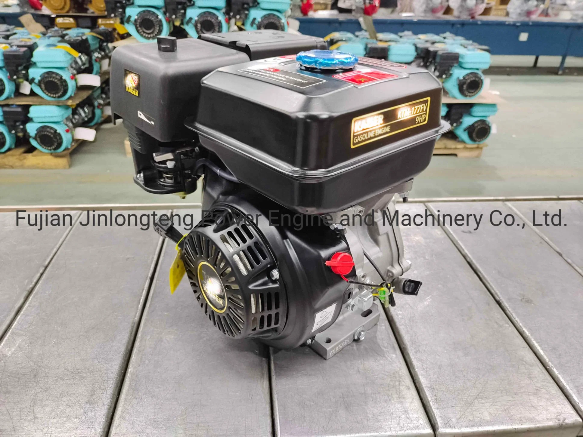 Jlt (China) Machinery Engines 270 Engine 9HP Gasoline Thailand Jp177 Gasoline Engine with Gear Box