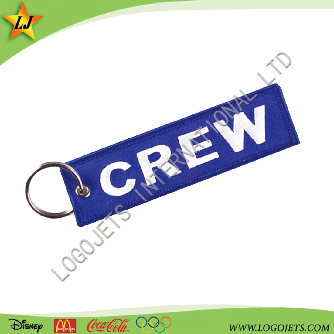 Wholesale/Supplier Price Original Factory Customized Embroidery Keychain