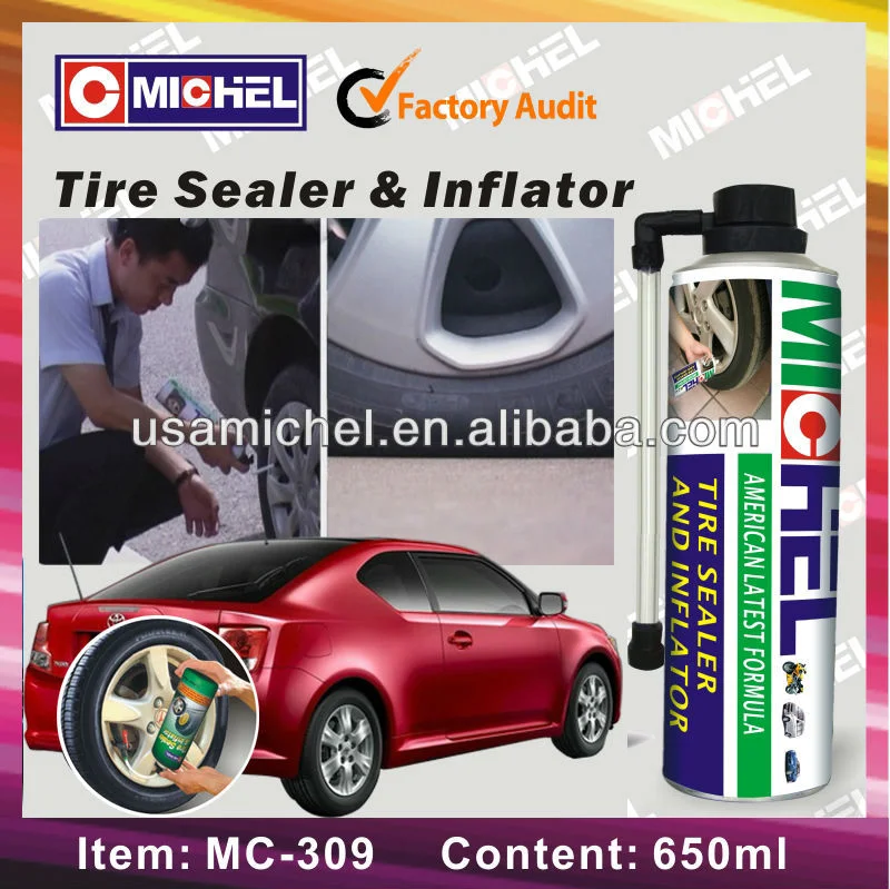 Repairs Punctures Tire Sealant Tyre Inflator Auto Emergency Products