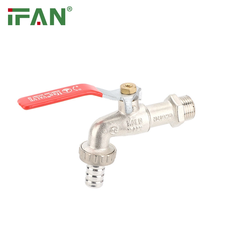 IFAN Precio Mayorista/Proveedor Accesorios de tubería Bibcock Logo personalizado Brass Faucets