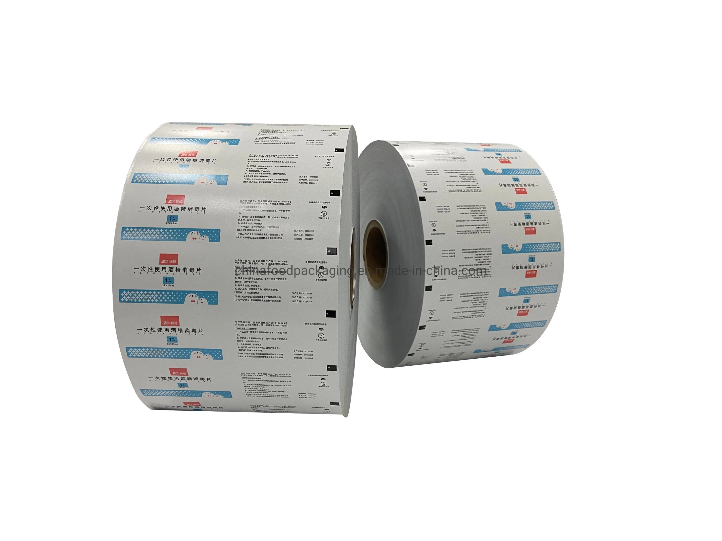 Aluminium Foil Laminated Paper for Cleaning Wet Wipes Packaging