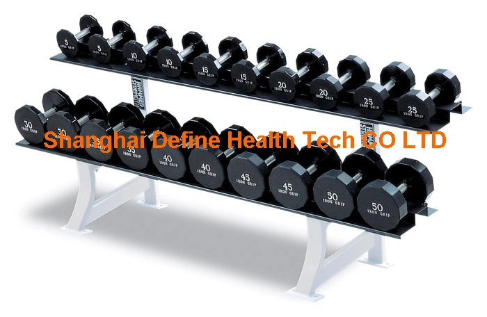 Hammer Strength Machine,fitness equipment,gym strength equipment,Dumbbell Rack-10 Pairs (DHS-4008)