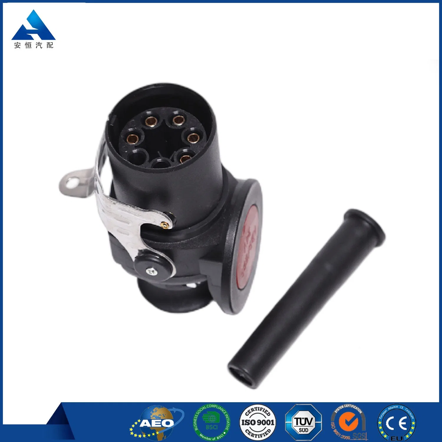 Factory Direct Truck Trailer Wire Electrical Seven Core Spiral Power Cable for Monitoring System Hot of Sale