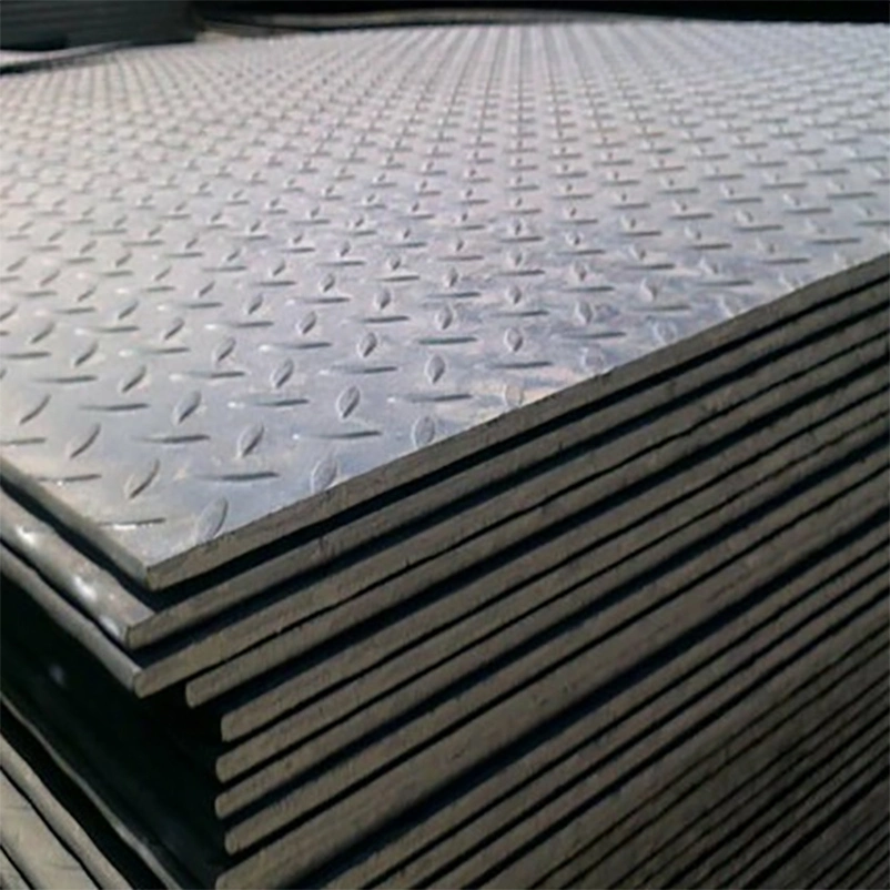 Hight Strength Q235B Checkered Carbon Steel Plate