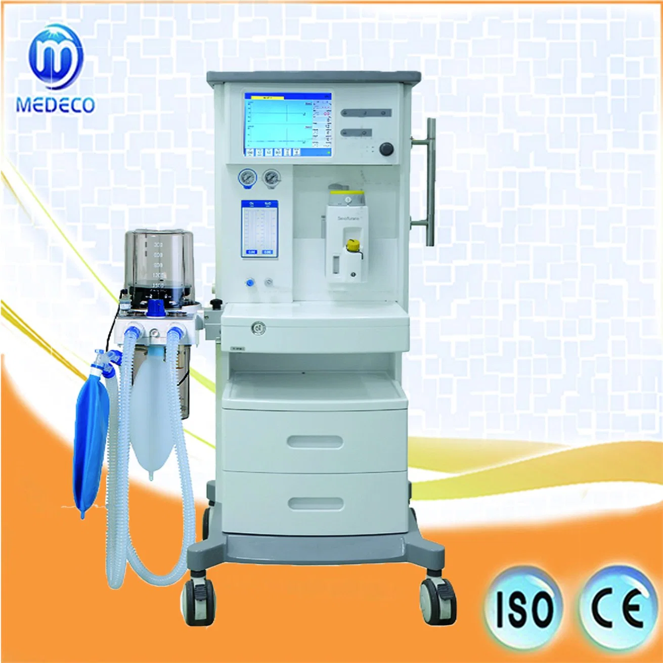 Veterinary Instrument Pet Equipment Animal Anesthesia System Me 6A