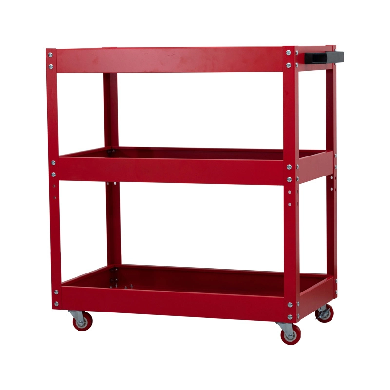 New Design Wholesale/Supplier Price Mobile Cabinet Trolley 3 Tier Rolling Workshop Tool Storage