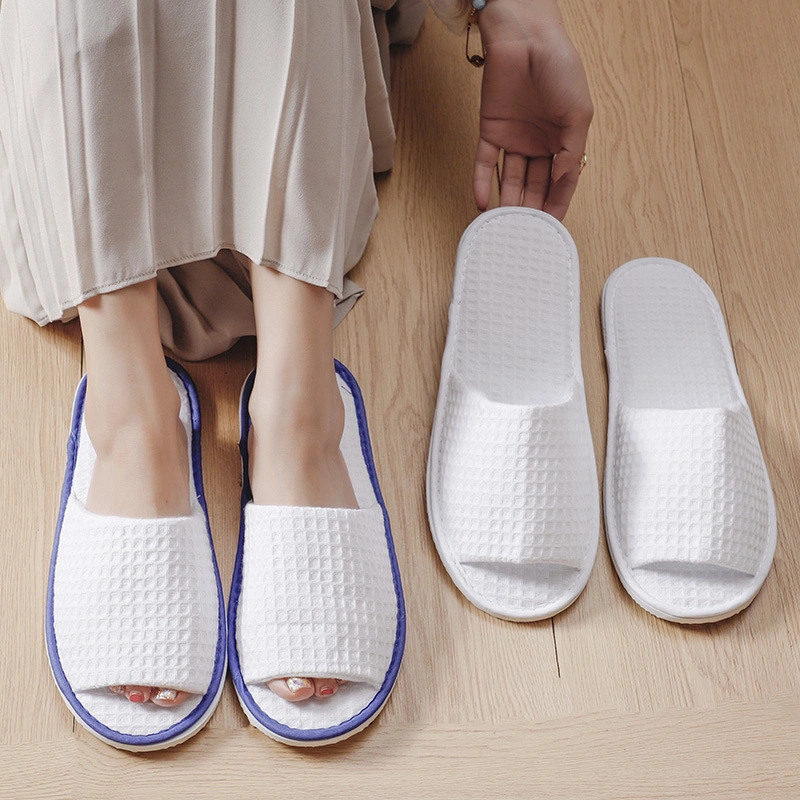 Waffle Closed Toe SPA Hotel Disposable Slippers for Men and Women Fob Reference Price