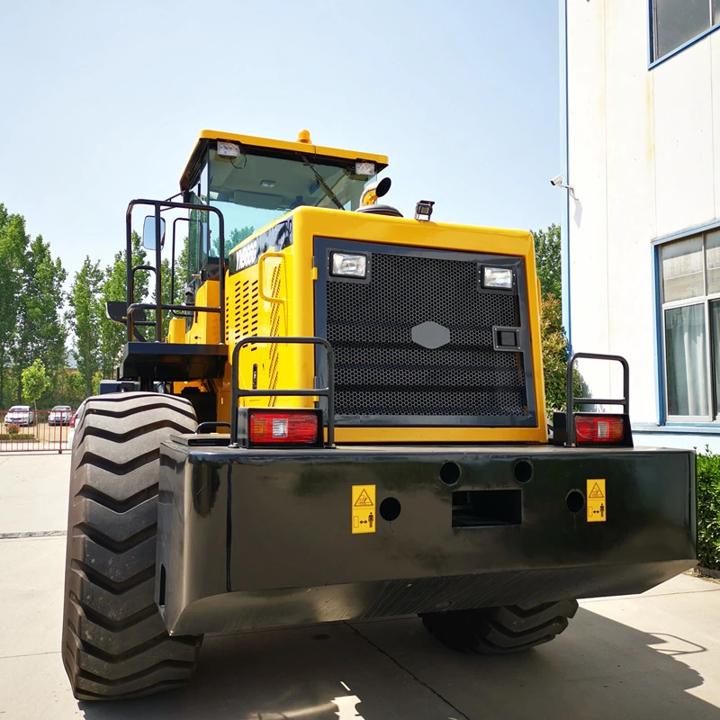 Construction de haute qualité chargeuse à roues télescopique avec godet 4 en 1